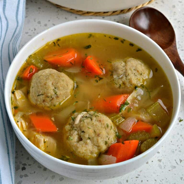 Easy Matzo Ball Soup Small Town Woman