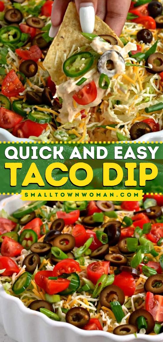 Easy Taco Dip