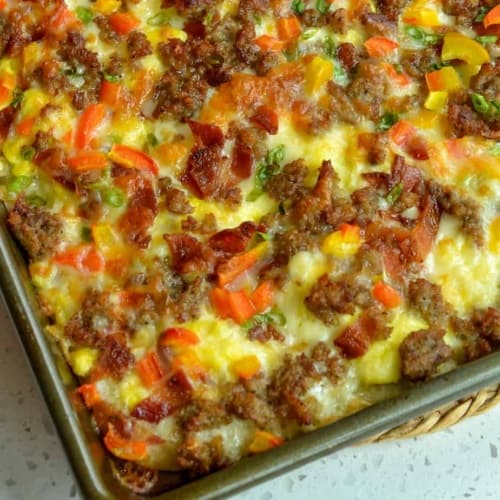 Pizza Casserole - Small Town Woman