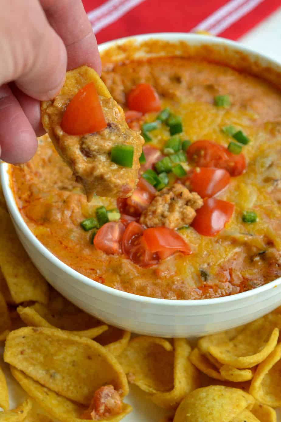 Real Chili Cheese Dip | Small Town Woman