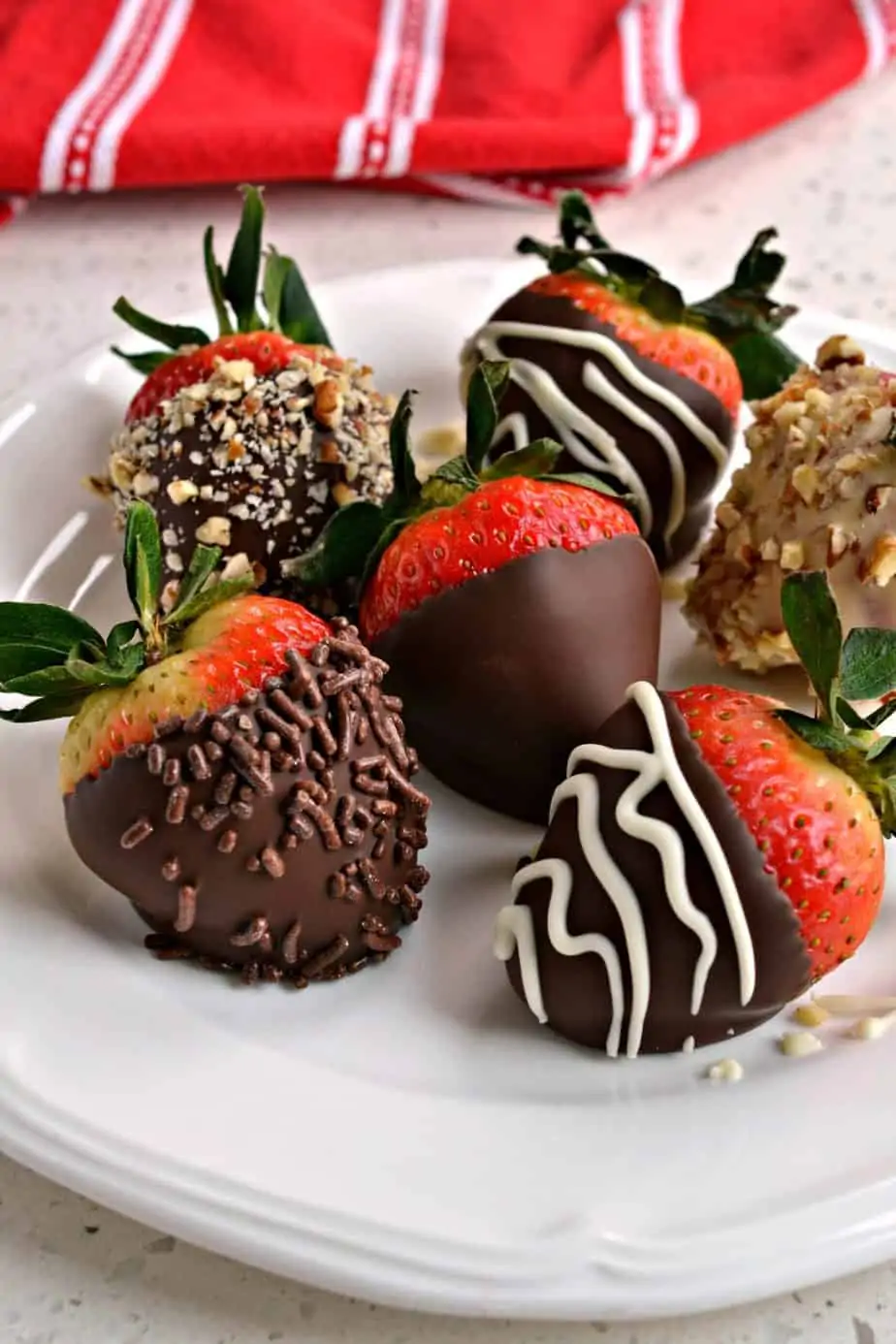 Chocolate Covered Strawberries - Small Town Woman