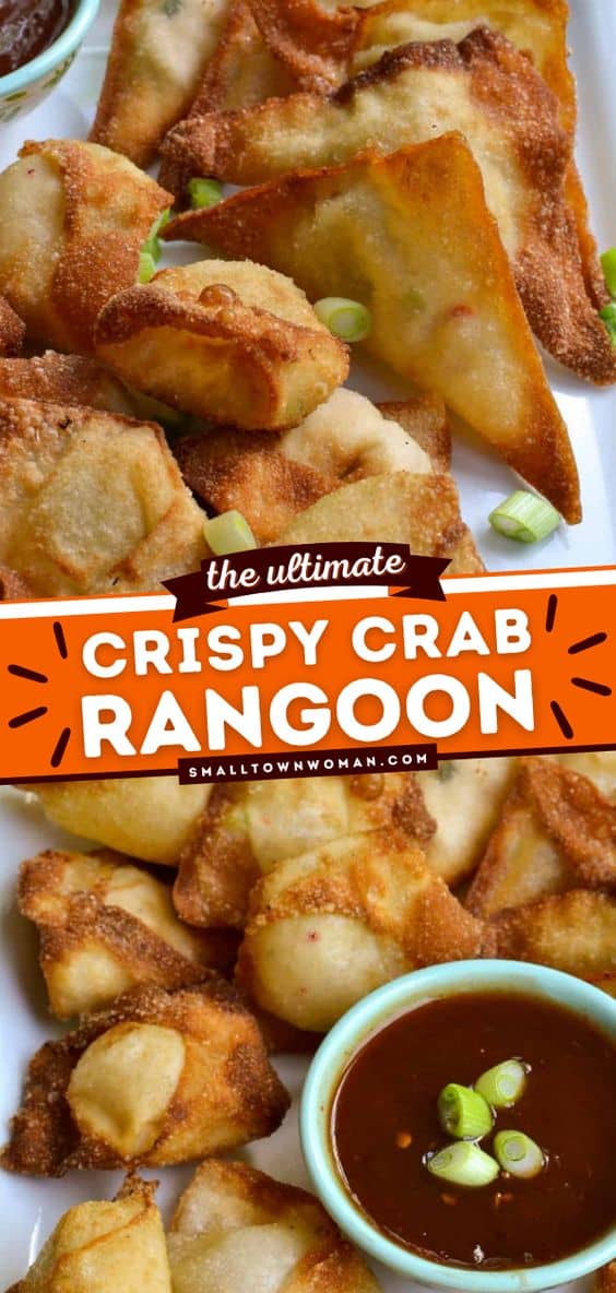 Crab Rangoon (The Ultimate Party Appetizer) | Small Town Woman