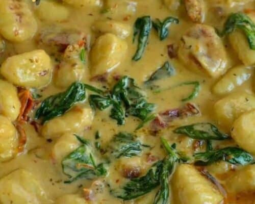 Creamy Gnocchi Pasta