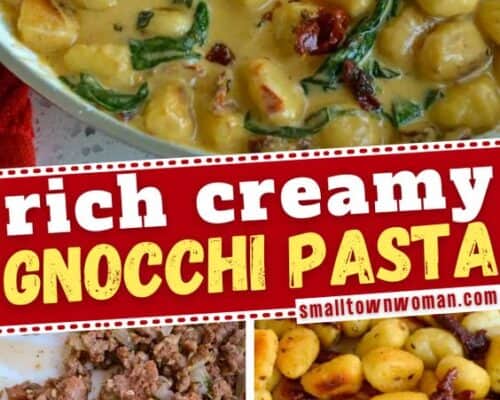 Creamy Gnocchi Pasta Recipe (Italian Sausage and Spinach)