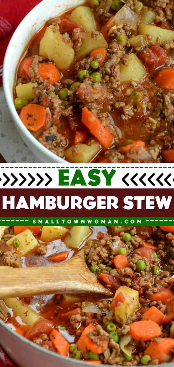 Easy Hamburger Stew Recipe