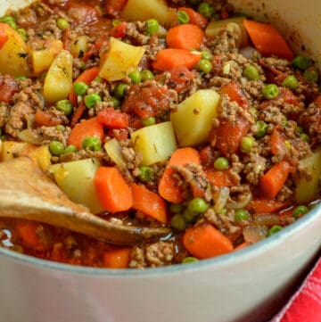 Pork Stew with Carrots and Sweet Potatoes | Small Town Woman