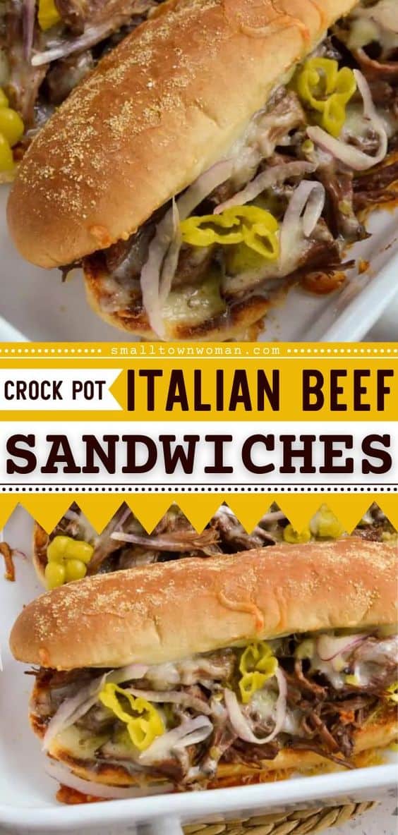 Italian Beef Sandwiches | Small Town Woman