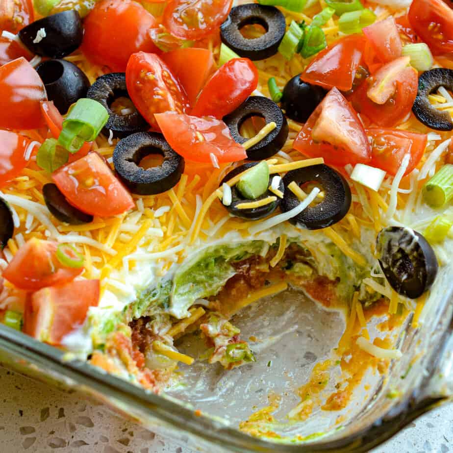 Easy 7 Layer Dip Recipe