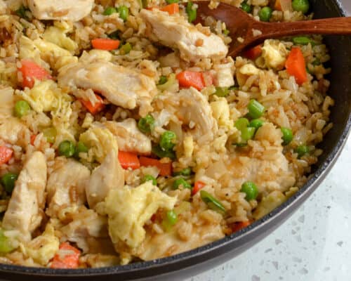 Skillet Chicken Fried Rice