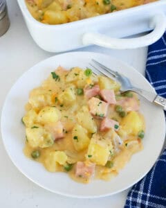 Ham and potato casserole