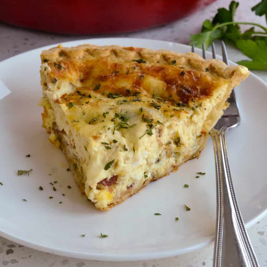 Classic Quiche Lorraine Recipe | Small Town Woman