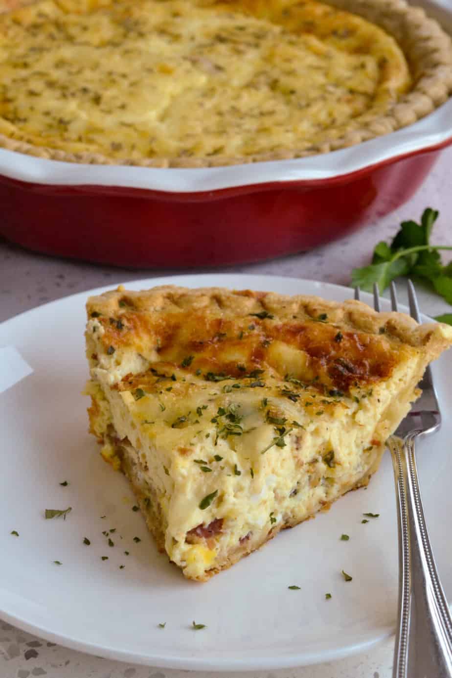 Classic Quiche Lorraine Recipe Small Town Woman