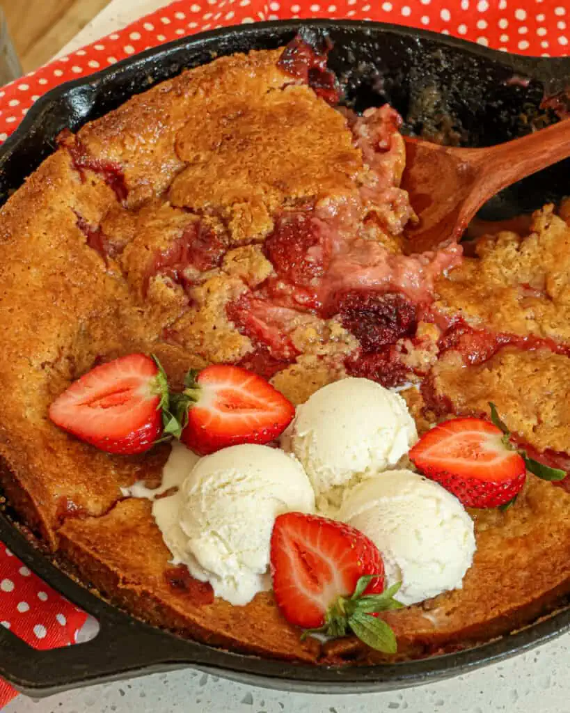 Strawberry Cobbler