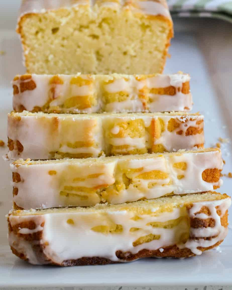 Mini Iced Lemon Pound Cake Loaves - Lovely Little Kitchen