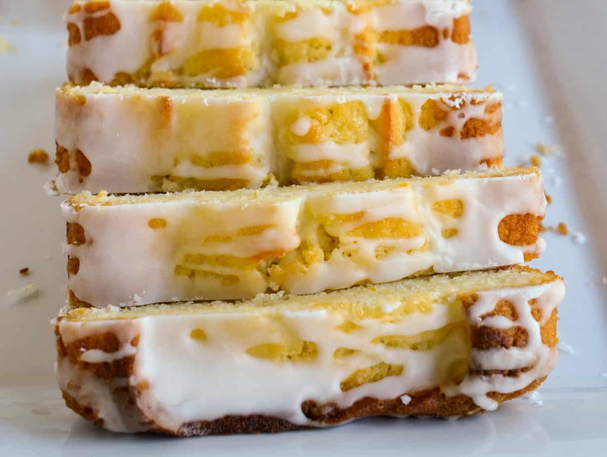 Glazed Lemon Pound Cake - an old fashioned favorite just like Grandma's!
