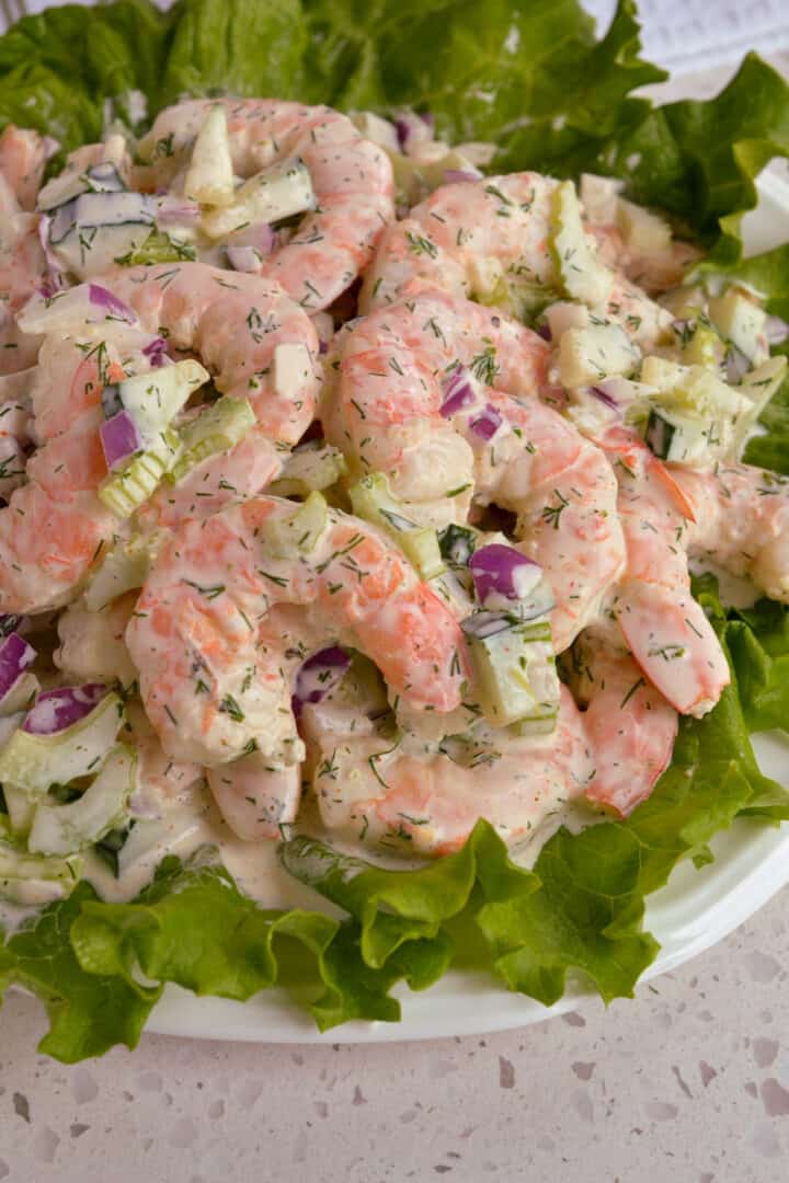 Creamy Shrimp Salad Recipe | Small Town Woman