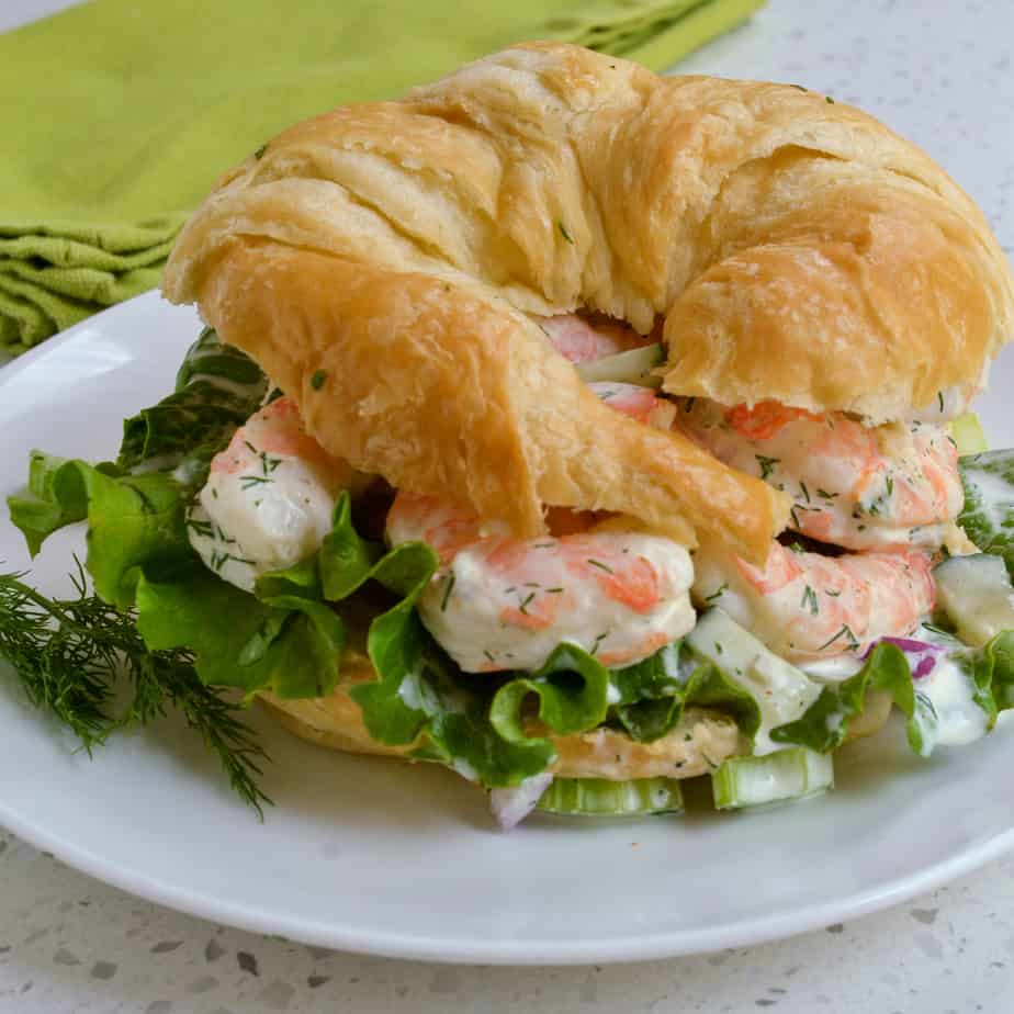 Shrimp Pasta Salad - Small Town Woman