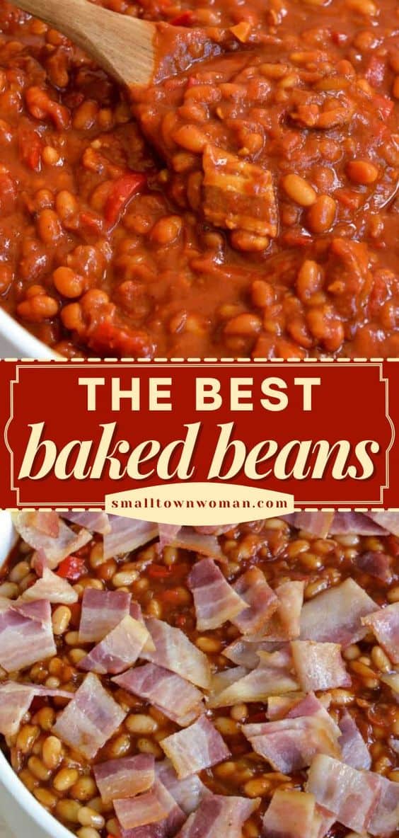 Homemade Baked Beans | Small Town Woman