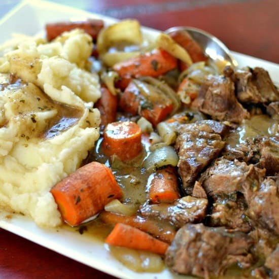 Slow Cooker Pot Roast Recipe - Small Town Woman