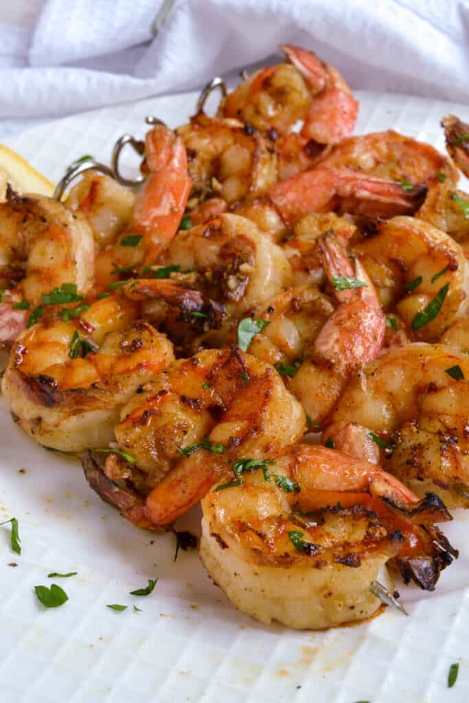 Marinated Grilled Shrimp Skewers