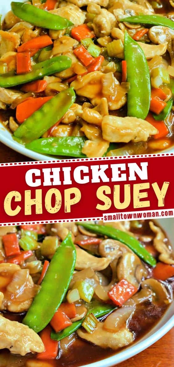 Easy Chicken Chop Suey | Small Town Woman