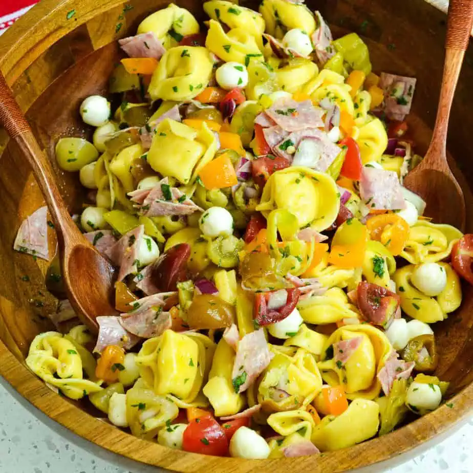 Italian Tortellini Pasta Salad