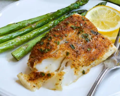 Easy Baked Cod with Lemon Pepper