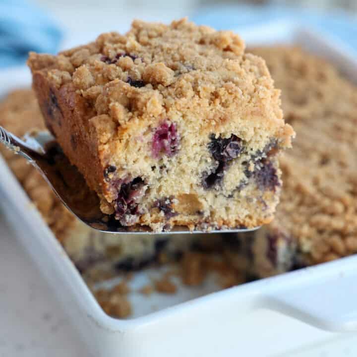 Blueberry Cream Cheese Bars - Small Town Woman