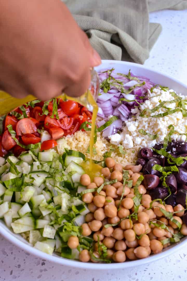 Mediterranean Couscous Salad - Small Town Woman