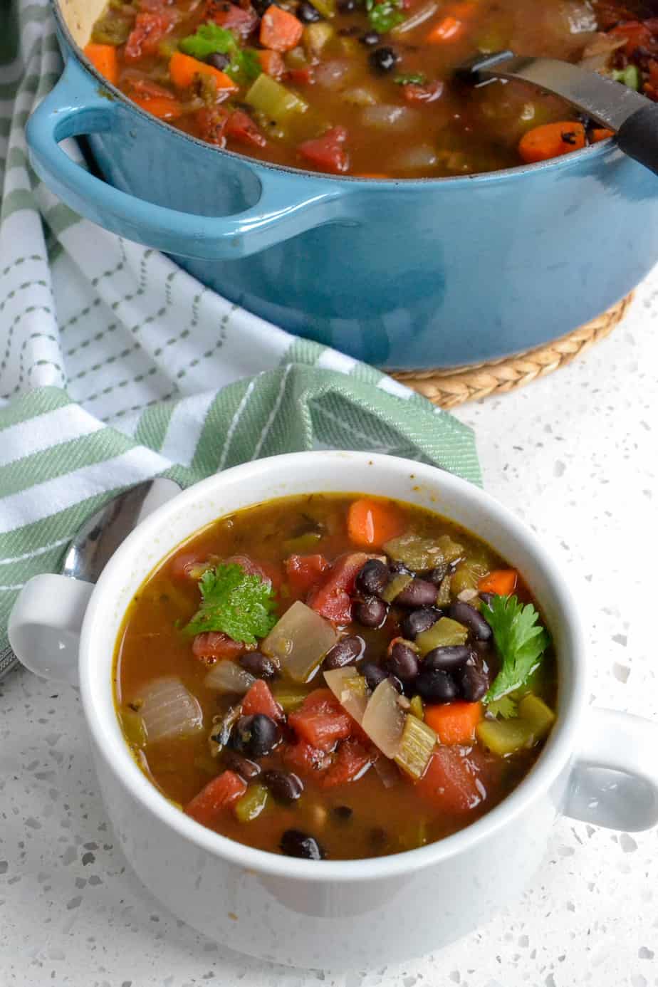 Black Bean Soup - stetted