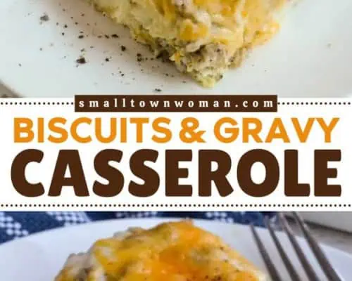 Biscuits and Gravy Casserole