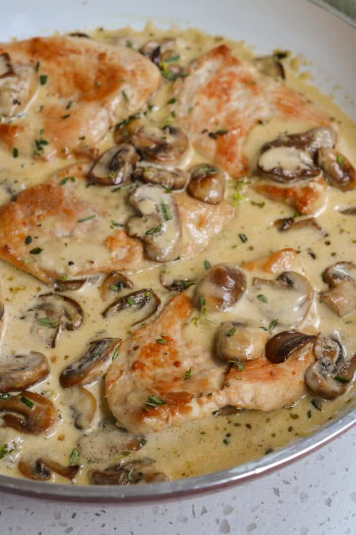 Chicken and Mushrooms - Small Town Woman