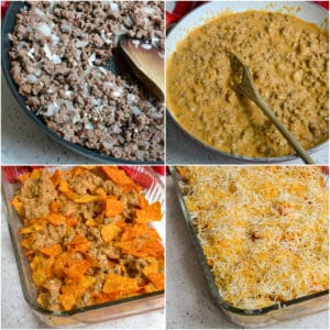 Cheesy Doritos Casserole (No Canned Soup) | Small Town Woman