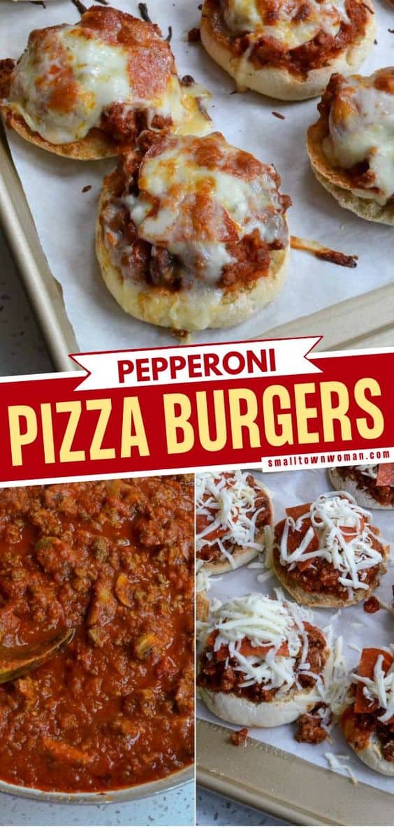 Pizza Burgers Recipe