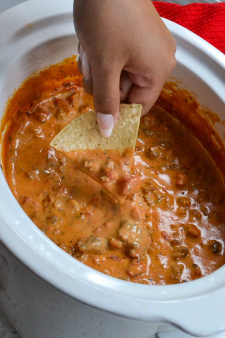 Easy Rotel Dip | Small Town Woman