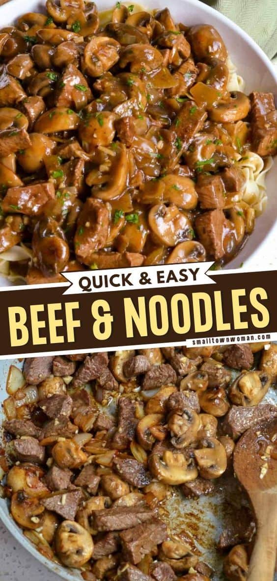 Easy Beef and Noodles Recipe