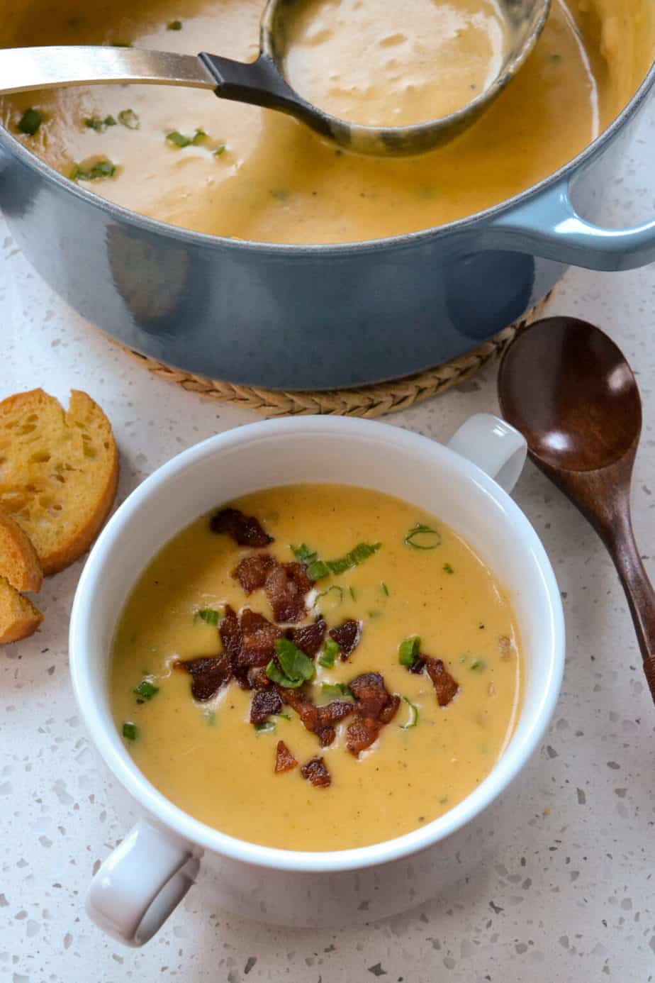 Beer Cheese Soup - Small Town Woman