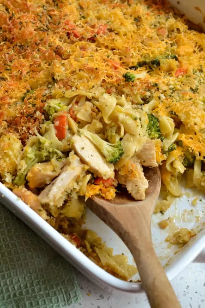 Chicken Noodle Casserole | Small Town Woman
