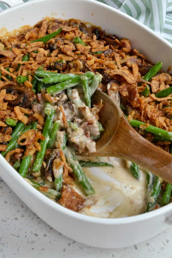 Green Bean Casserole From Scratch | Small Town Woman