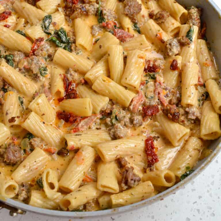 Angel Hair Pasta with Garlic and Parmesan - Small Town Woman