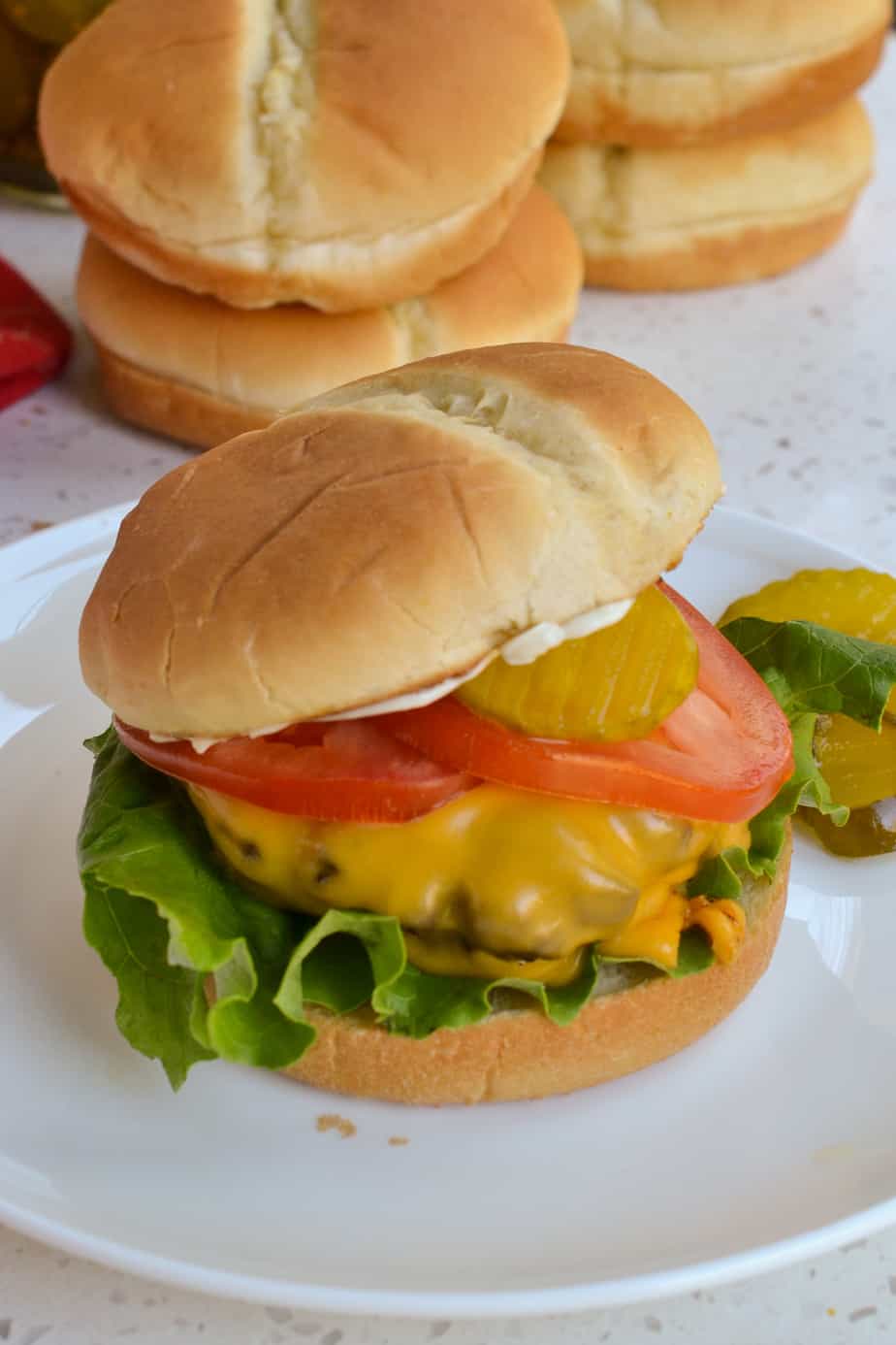 Burgers In Air Fryer - Super Easy Recipe! - Daisies & Pie