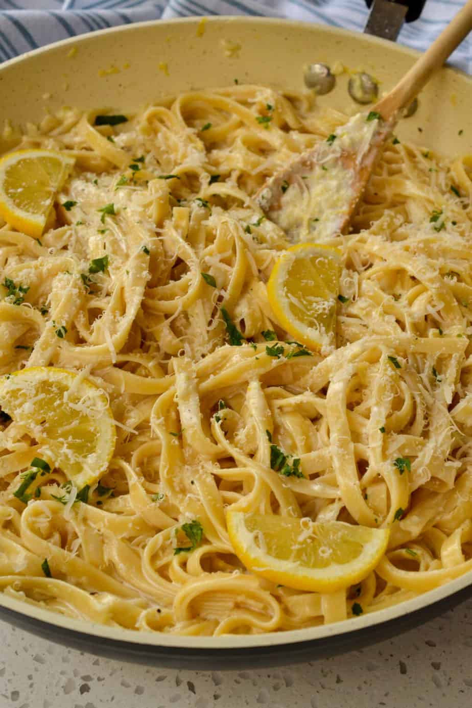 Lemon Pasta - Small Town Woman