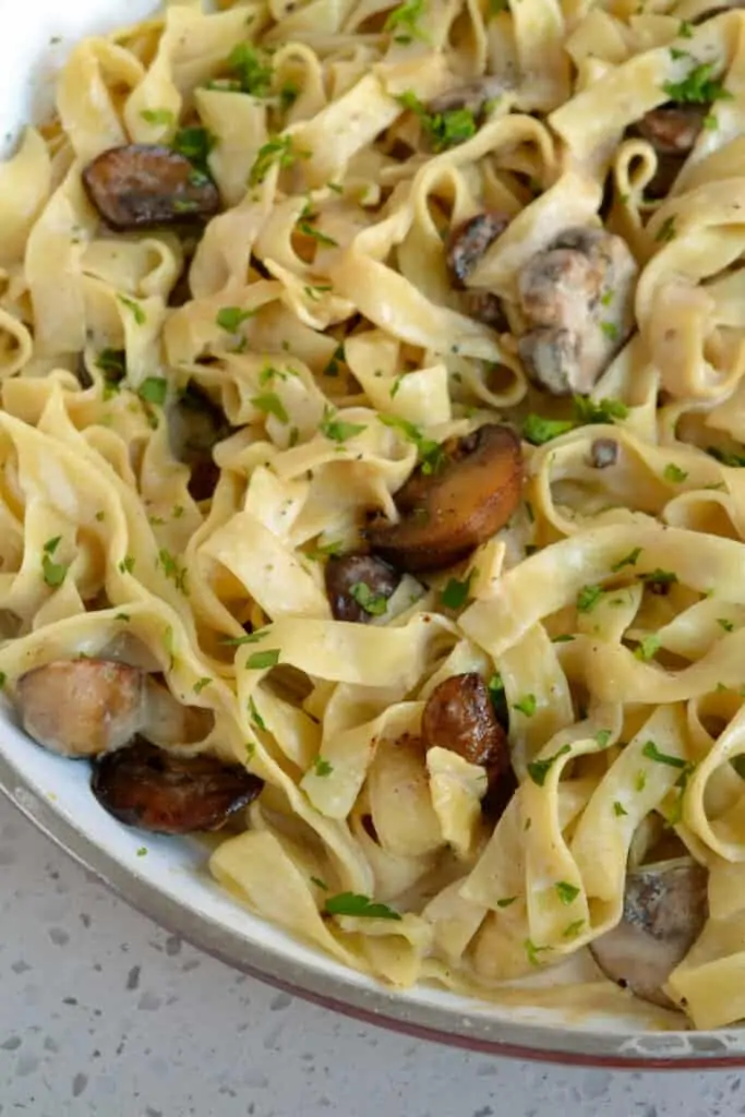 Mushroom Pasta