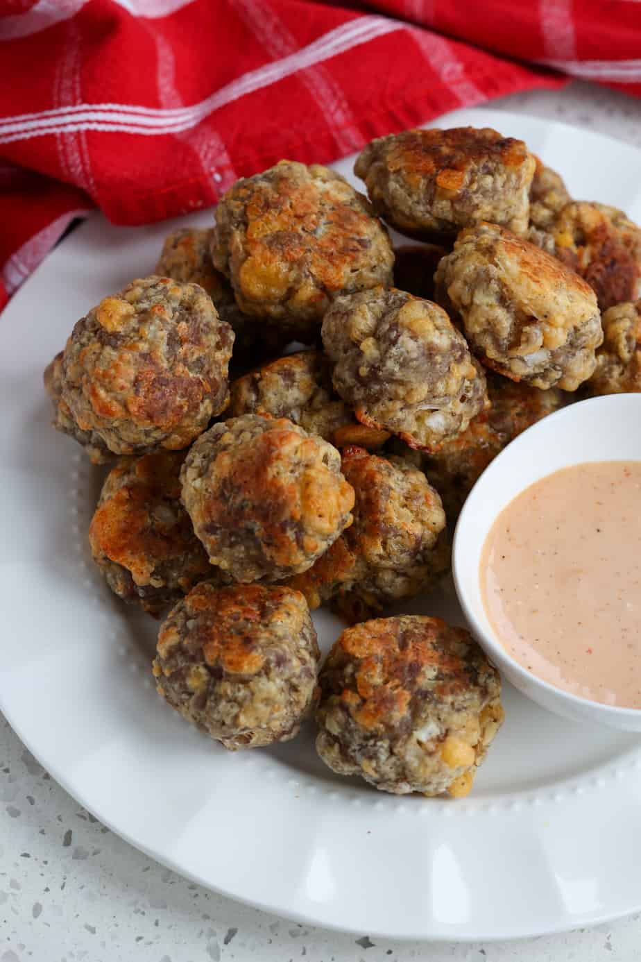 Sausage Balls Recipe - Small Town Woman