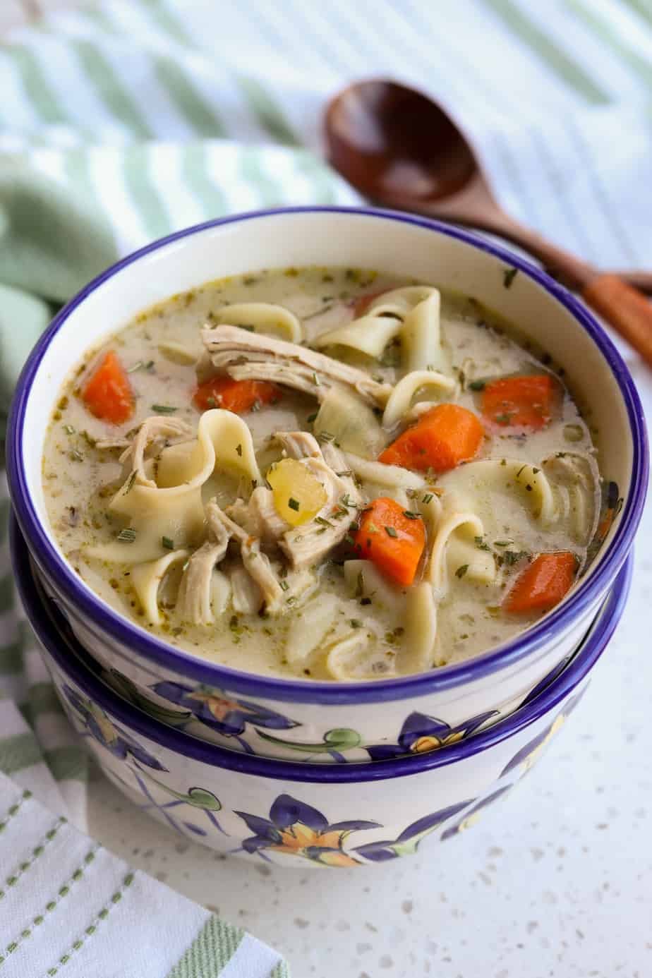 Turkey Noodle Soup - Small Town Woman