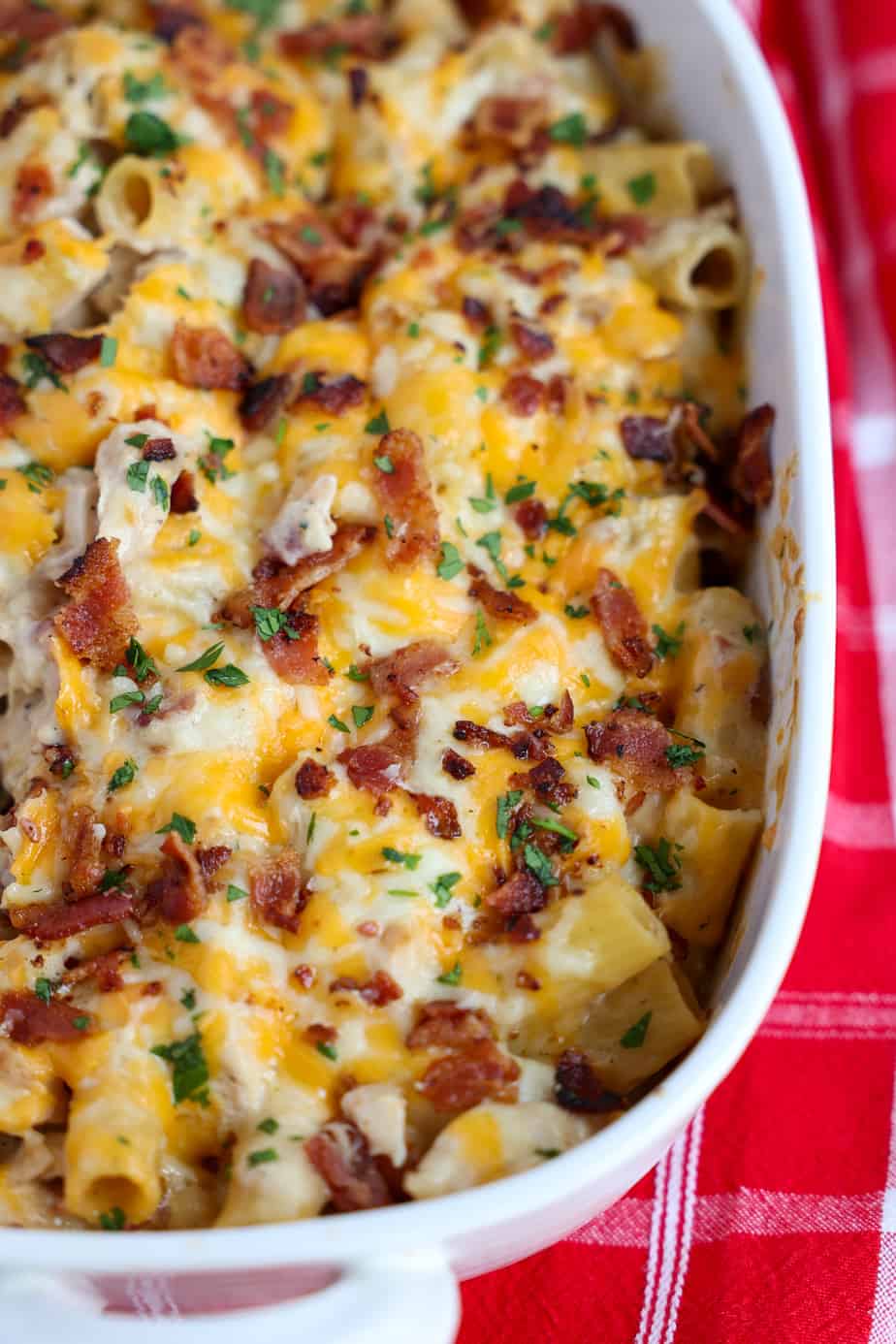 Chicken Bacon Ranch Casserole - Small Town Woman