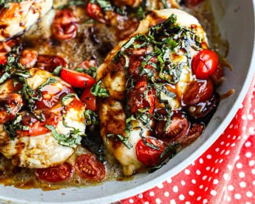 Easy Chicken Caprese Recipe