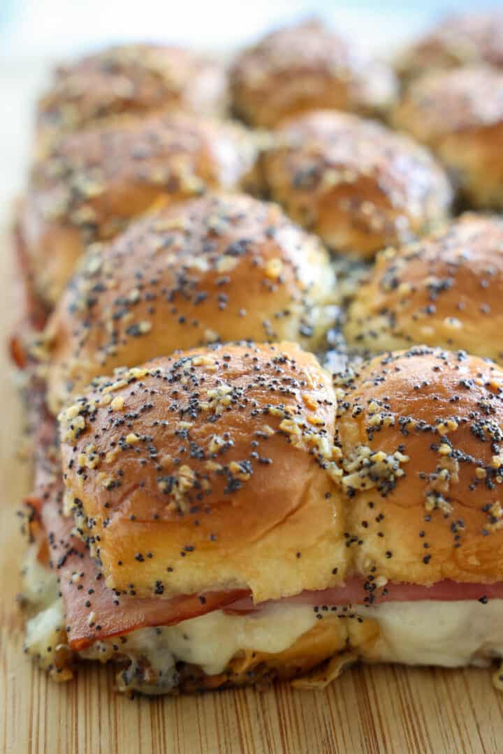 Ham And Cheese Sliders - Small Town Woman