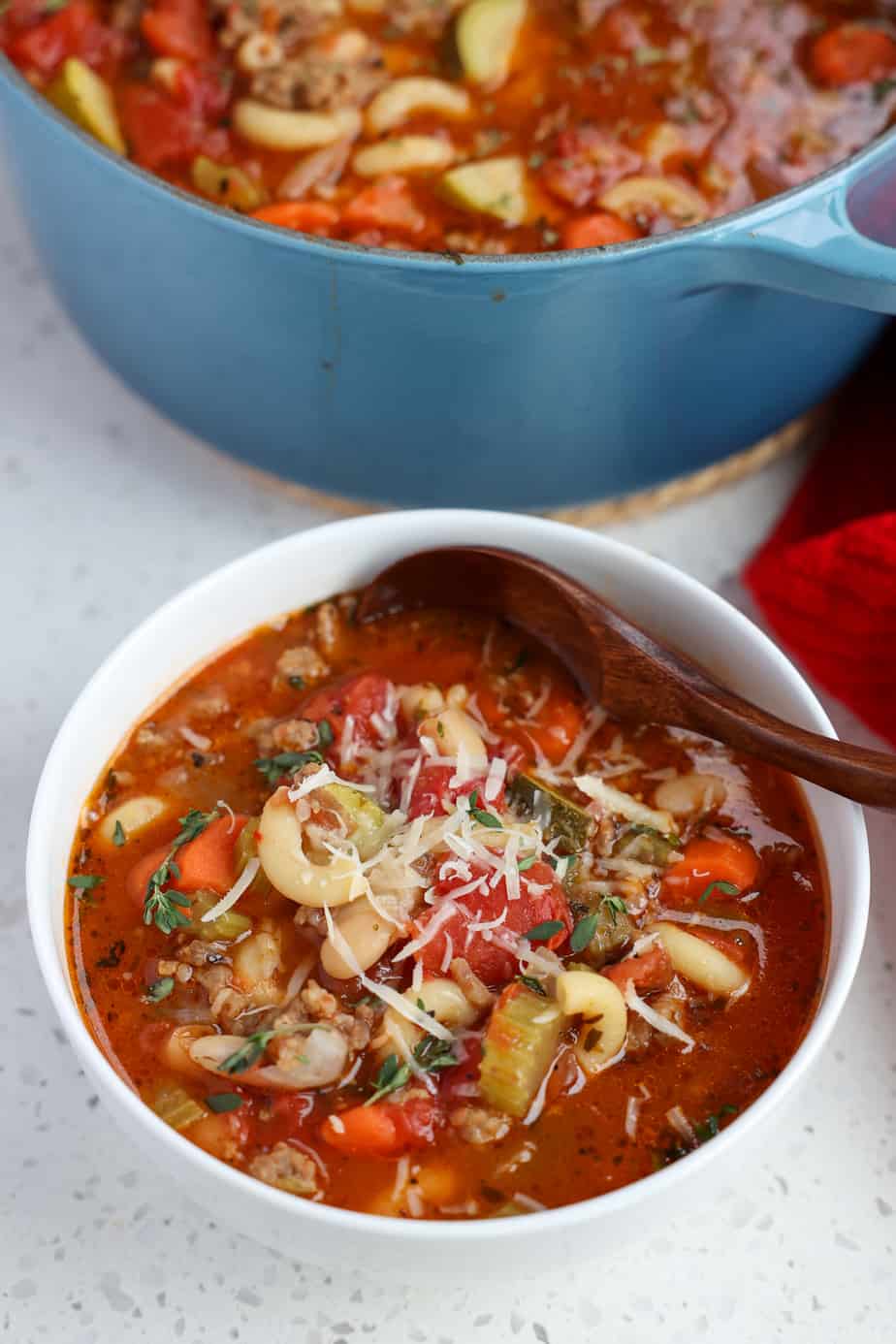 Italian Sausage Soup - Small Town Woman