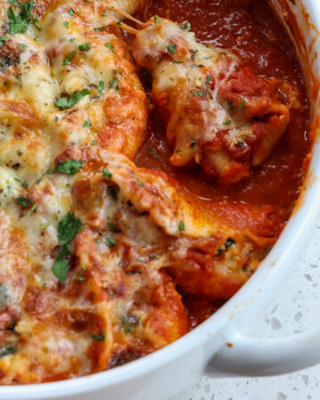 Ricotta Stuffed Shells - Small Town Woman